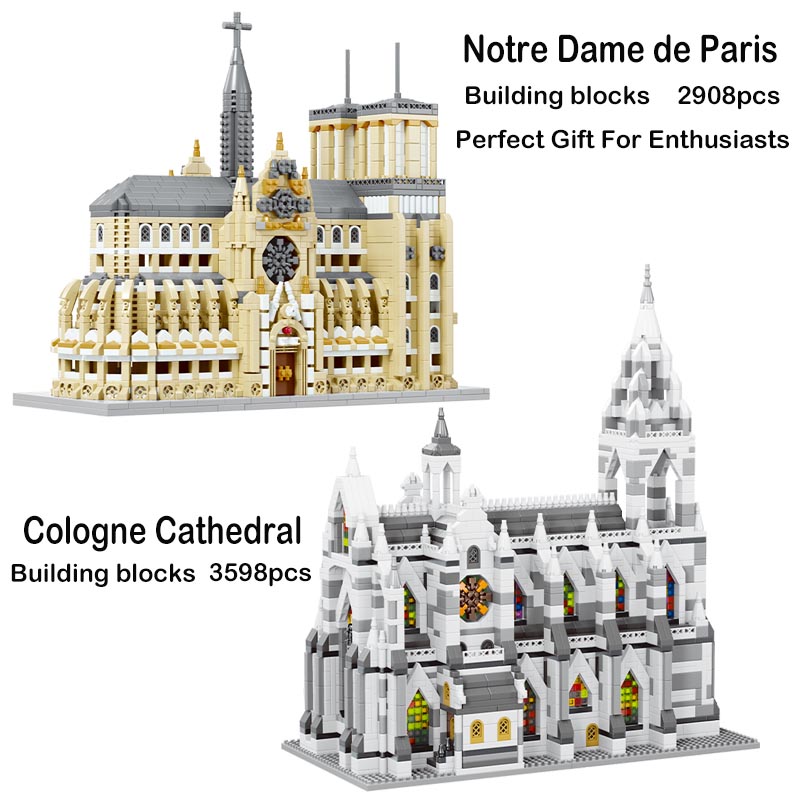 Kids Toys Paris - مجموعة مكعبات بناء كاتدرائية نوتردام دي