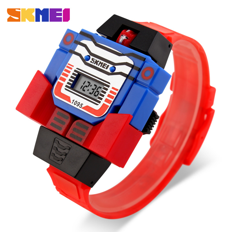 Kids Toys List - SKMEI الكرتون الاطفال الساعات LED الرقمية