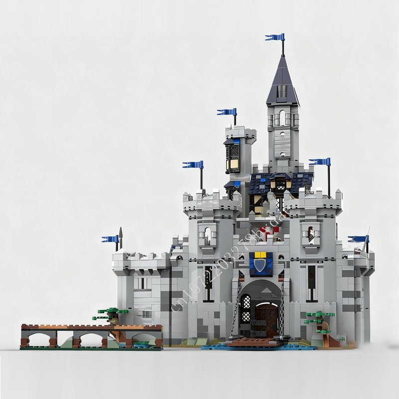 Kids Toys Horse - 2350 قطعة MOC قلعة القرون الوسطى