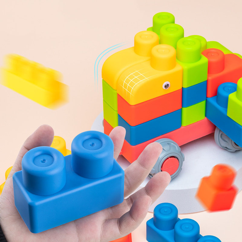Kids Toys Lego - لتقوم بها بنفسك طفل لينة المطاط