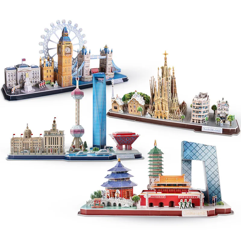Kids Toys Paris - لعبة ألغاز ثلاثية الأبعاد يمكنك صنعها