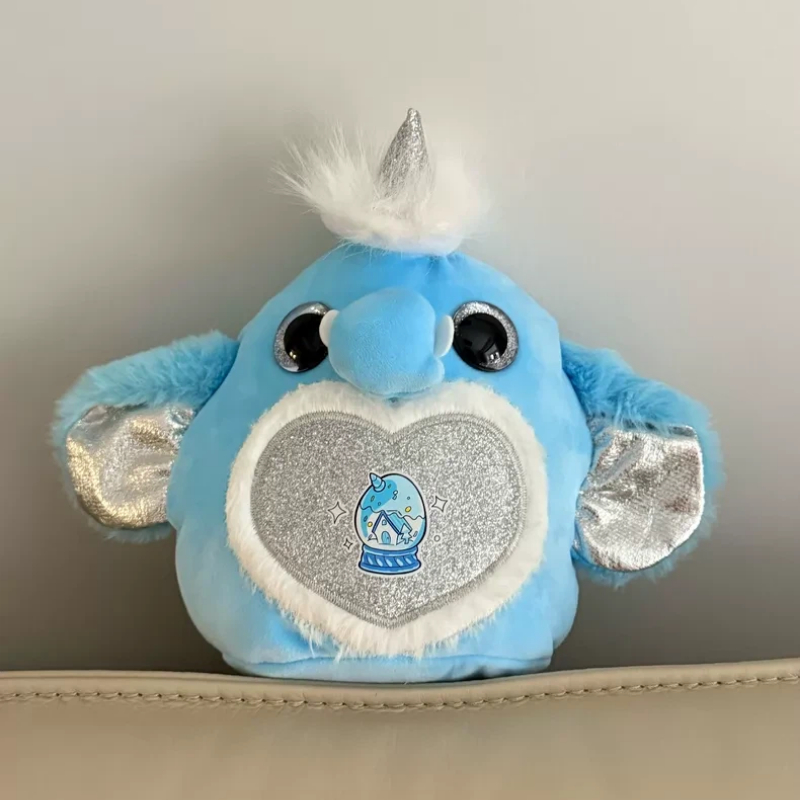 Unicorn Stuffed Toy - زورو راينبوكورنز إيجزانيا فروزن مانيا صندوق