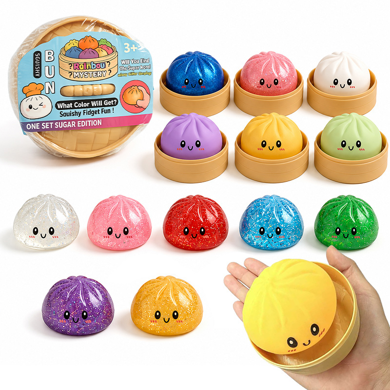 Kids Toys Dumplings - لعبة سكويشي جليتر دامبلينج جامبو باو