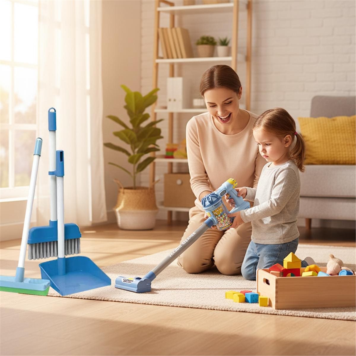 Kids Toys List - 【قائمة المنتجات الأساسية】 لعبة مكنسة كهربائية