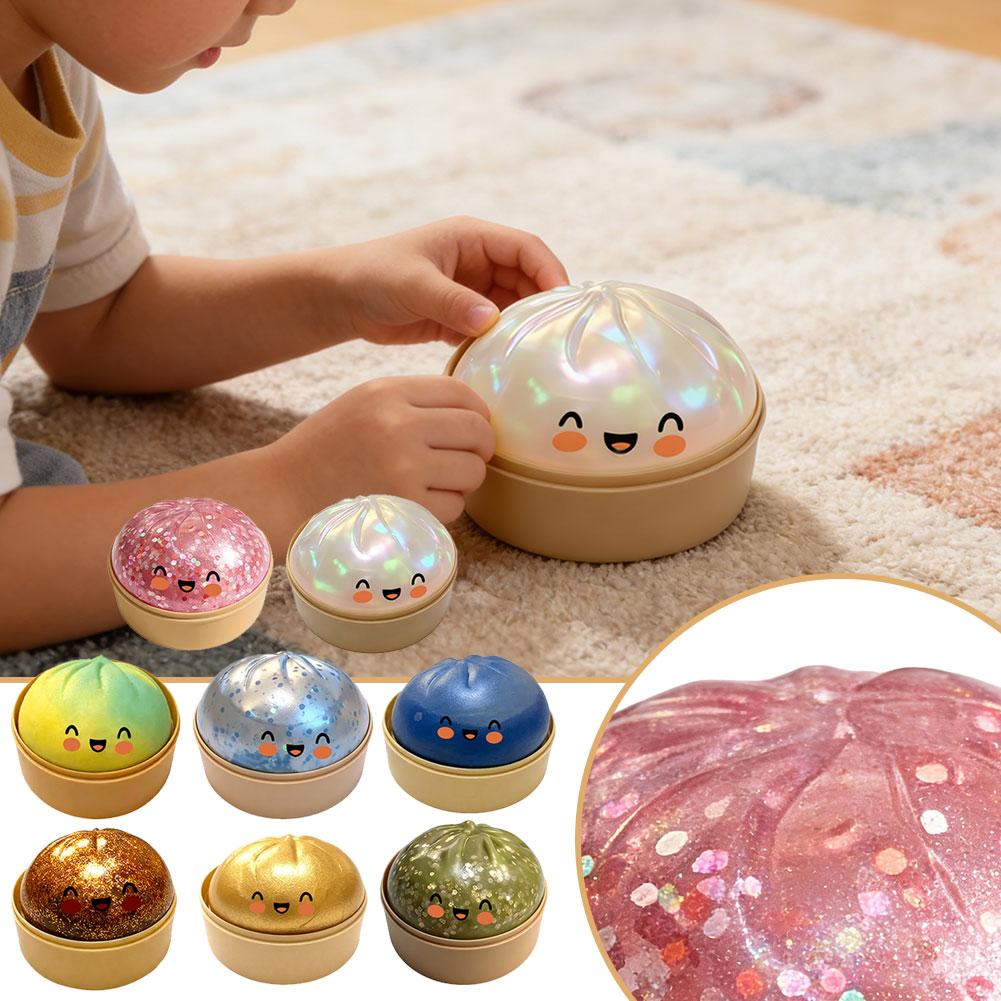 Kids Toys Dumplings - كرة تخفيف التوتر بتصميم ممتع ومضحك