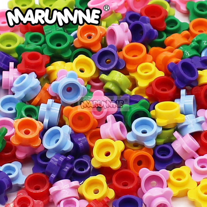 Kids Toys Brands - مارومين 200 قطعة MOC 1x1 زهور