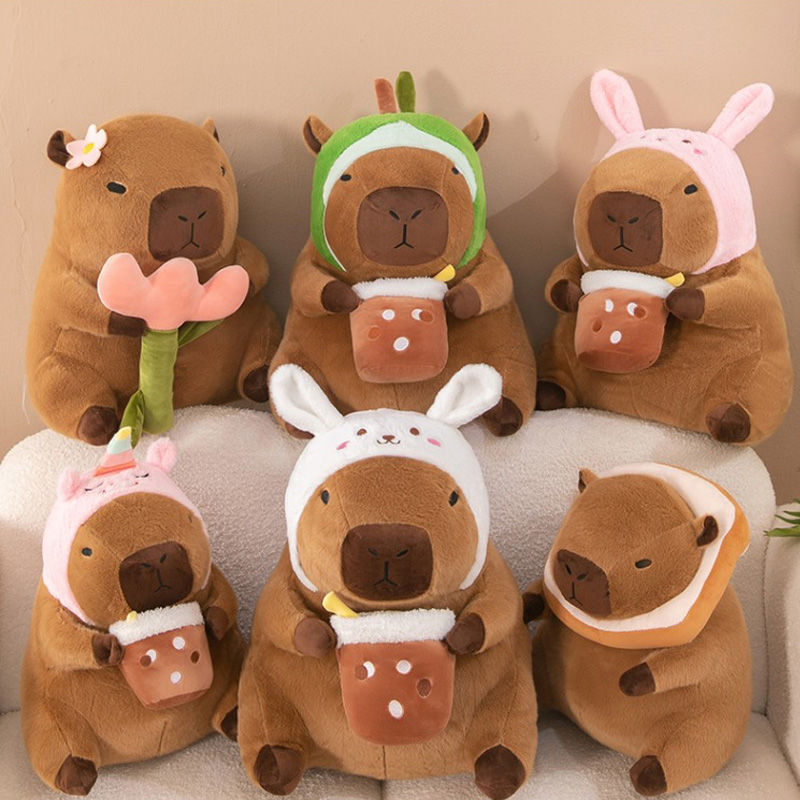 Unicorn Stuffed Toy - 30 سنتيمتر كابيبارا الحيوانات المحشوة دمية