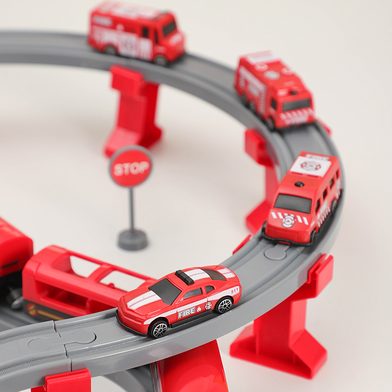 مجموعة مسار القطار البلاستيكية - مراجعة Kids Toys Brands وسعره
