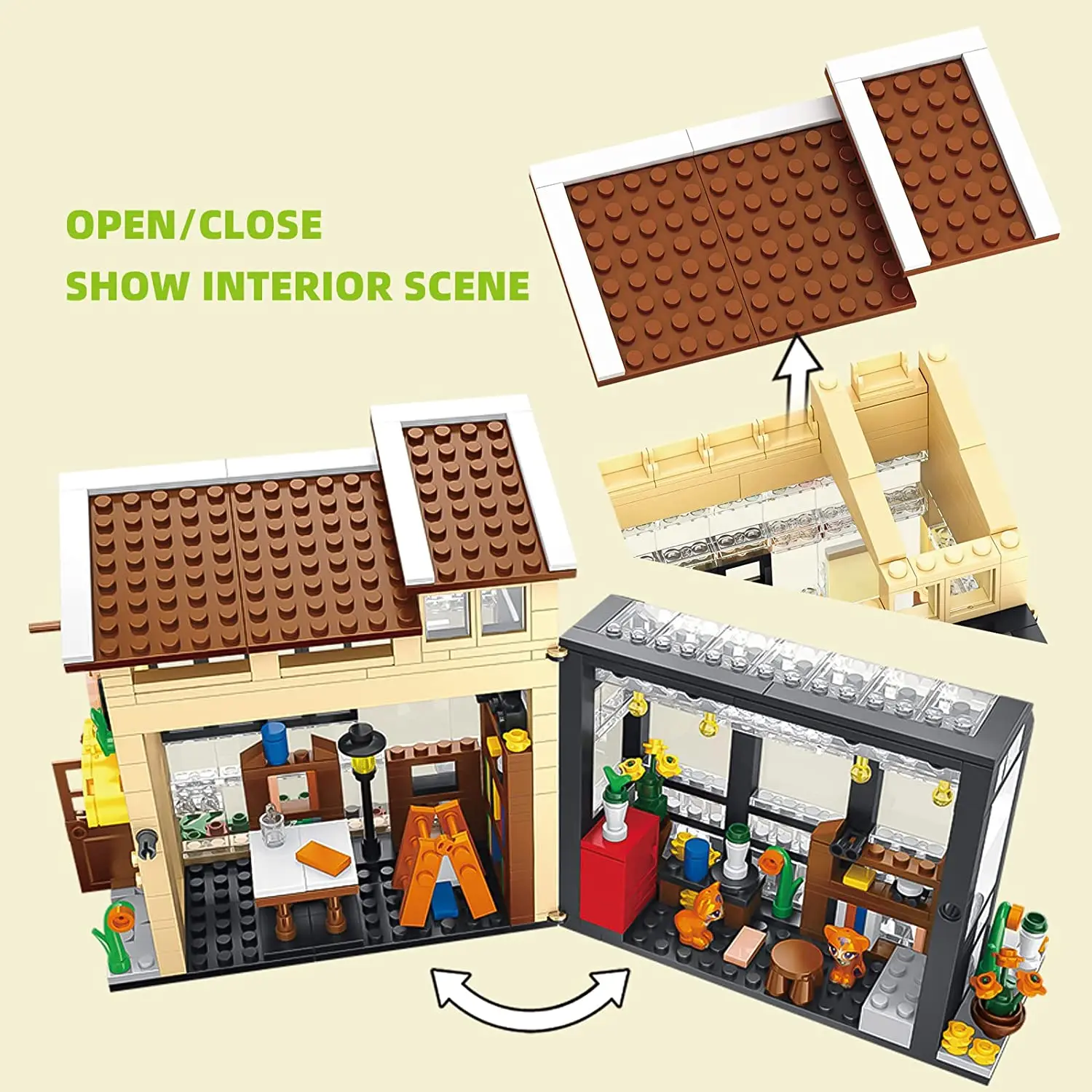 اللبنات الإبداعية زهرة باقة مخ - مراجعة Kids Toys Stores وسعره