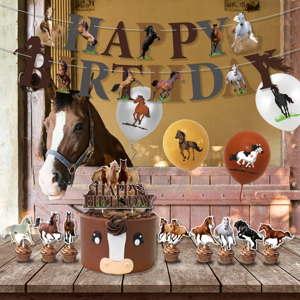سباق الخيل حفلة عيد ميلاد الدي - مراجعة Kids Toys Horse وسعره