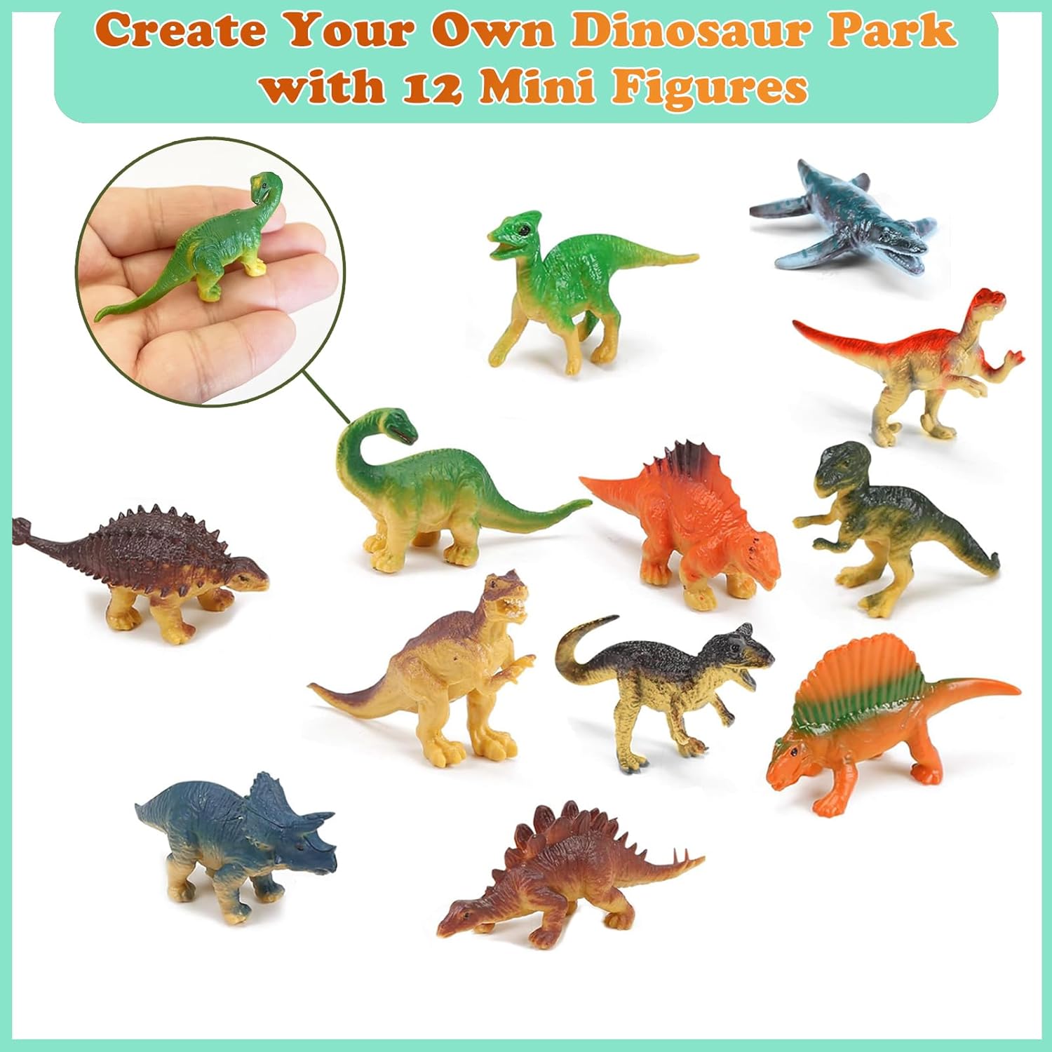 مجموعة ألعاب مركبات نقل الحيوا - مراجعة Dinosaur Figurine Set وسعره