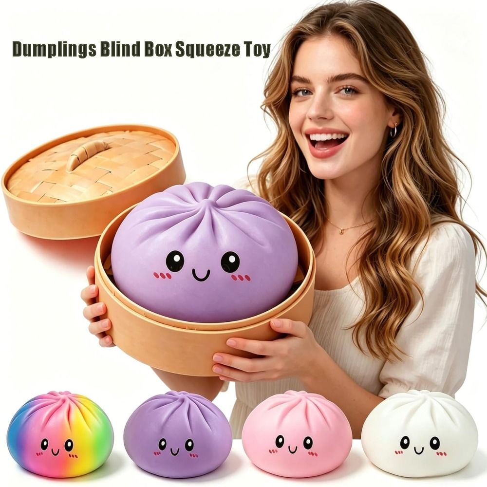 لعبة ضغط على شكل زلابية كبيرة  - مراجعة Kids Toys Dumplings وسعره