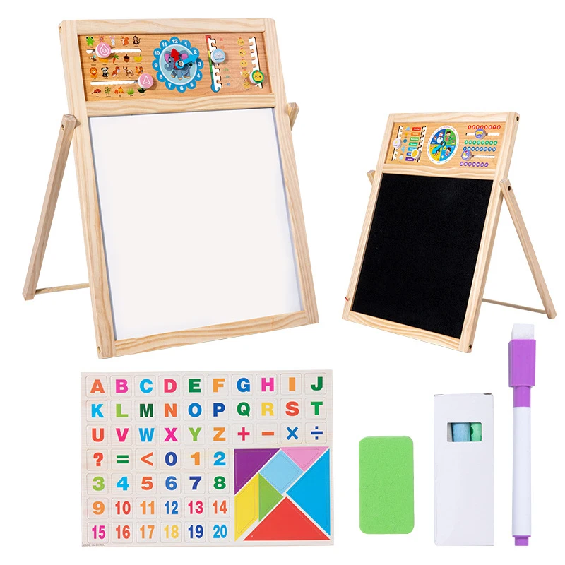 لوح رسم مغناطيسي مزدوج الجوانب - مراجعة Kids Art Easel وسعره