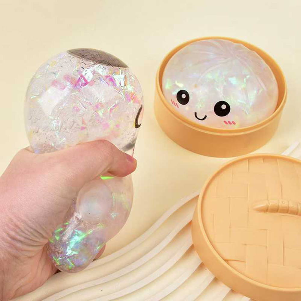 ألعاب سكويشي على شكل كعك وزلاب - مراجعة Kids Toys Dumplings وسعره