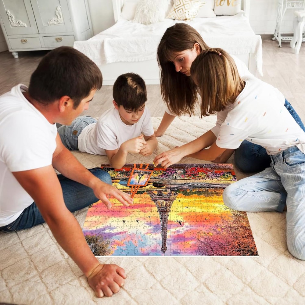 باريس رسم 300/500/520/1000 قطع - مراجعة Kids Toys Paris وسعره