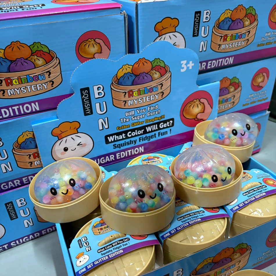 لعبة فيدجيت سكويشي على شكل زلا - مراجعة Kids Toys Dumplings وسعره