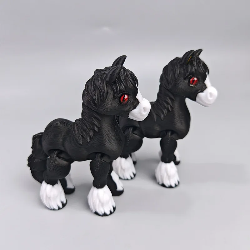 ثلاثية الأبعاد مطبوعة متعددة ا - مراجعة Kids Toys Horse وسعره