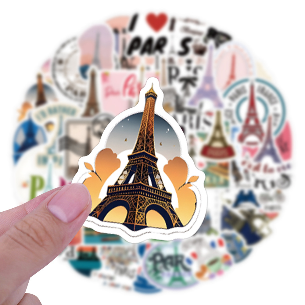 50/100 قطعة ملصقات مقاومة للما - مراجعة Kids Toys Paris وسعره