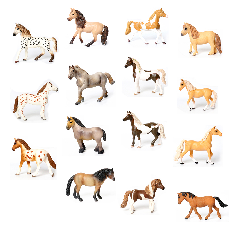 شخصيات الخيول ، حيوانات المزرع - مراجعة Kids Toys Horse وسعره