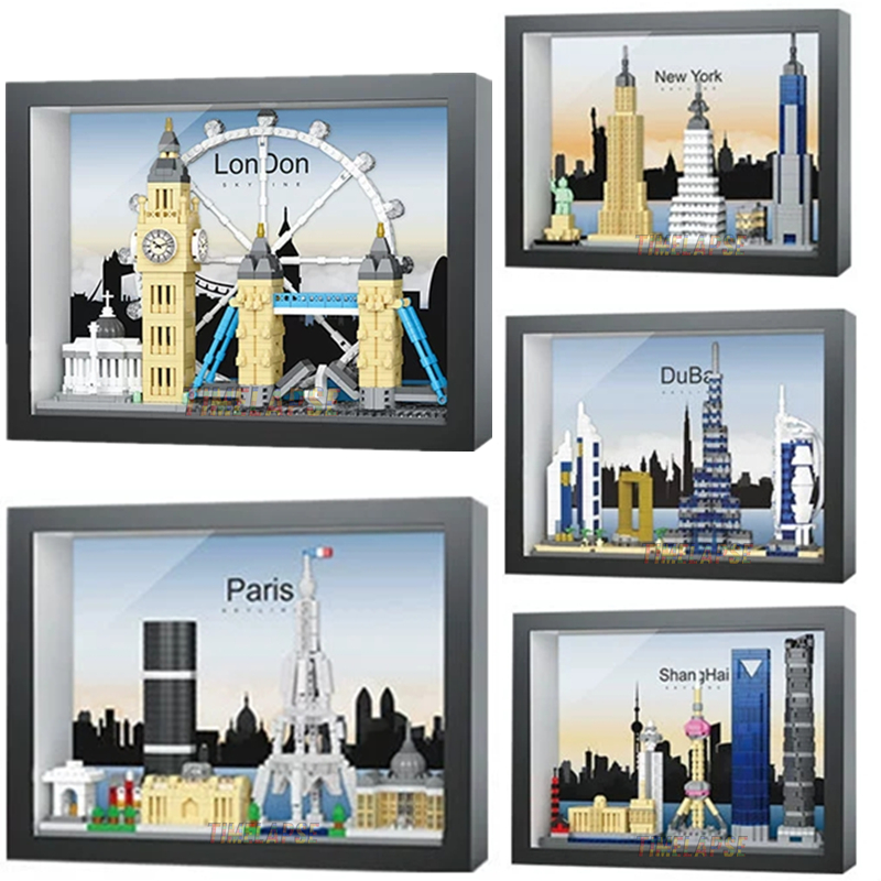 MOC العمارة أفق باريس لندن نيو - مراجعة Kids Toys Paris وسعره