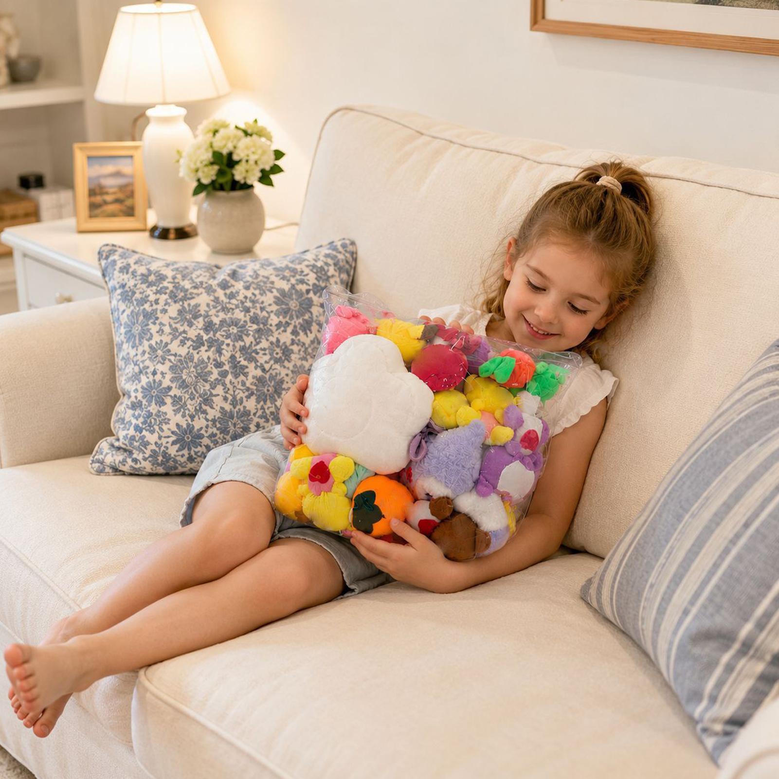 حامل ألعاب محشوة شفاف ومقاوم ل - مراجعة Kids Storage Toys وسعره
