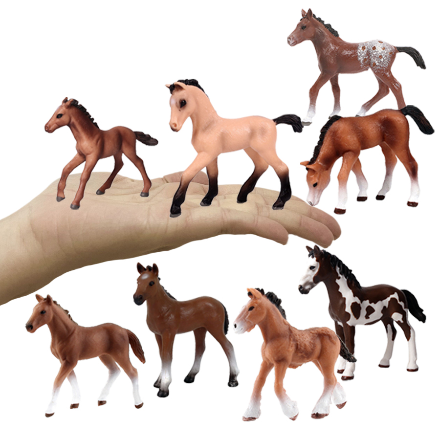 تماثيل الخيول، ألعاب حيوانات ا - مراجعة Kids Toys Horse وسعره