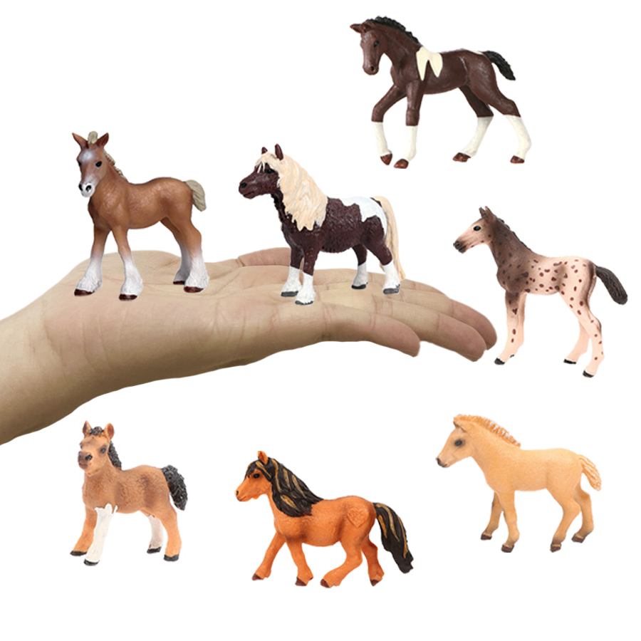 تماثيل الخيول، ألعاب حيوانات ا - مراجعة Kids Toys Horse وسعره