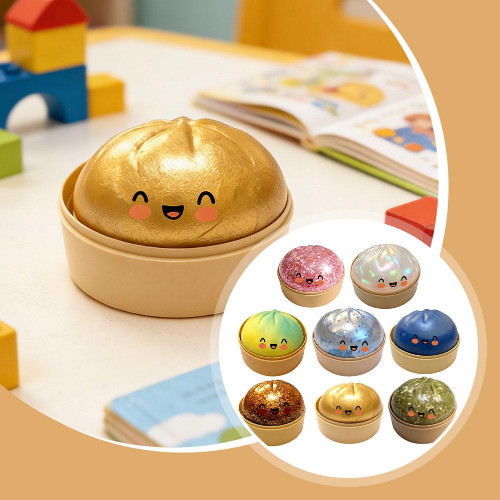 كرة تخفيف التوتر بتصميم ممتع و - مراجعة Kids Toys Dumplings وسعره