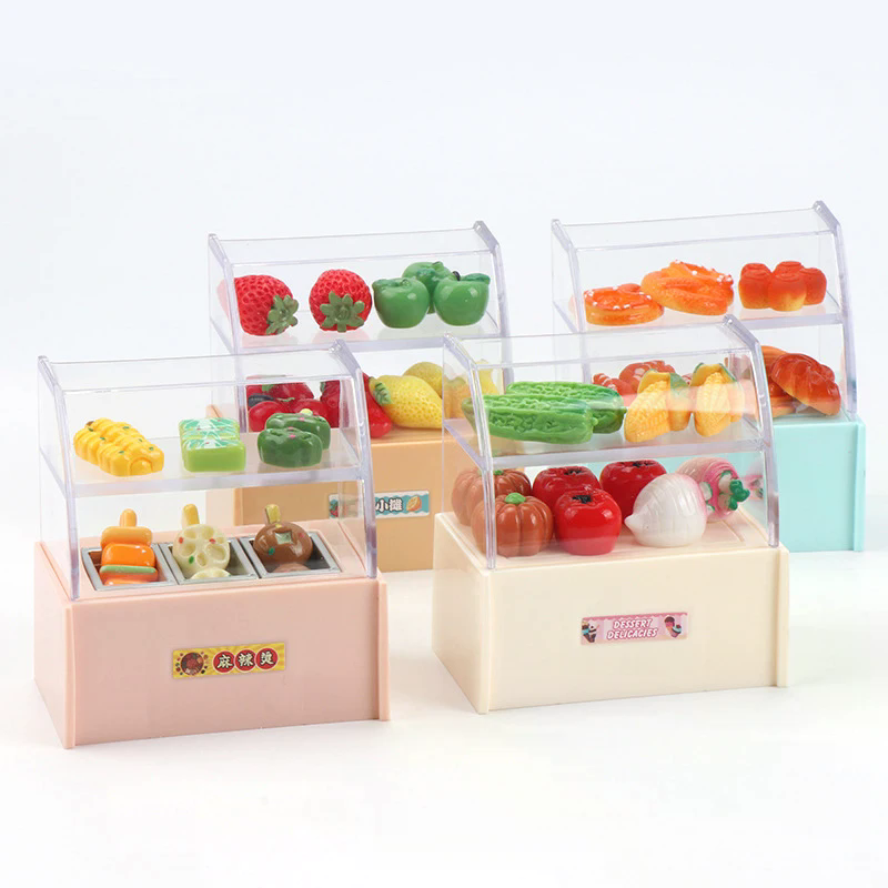 1/12 دمية صغيرة سوبر ماركت متج - مراجعة Kids Toys Stores وسعره