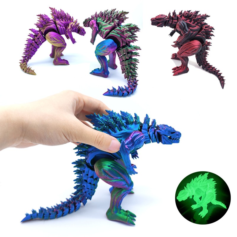 مجسم ديناصور ثلاثي الأبعاد مطب - مراجعة Dinosaur Figurine Set وسعره