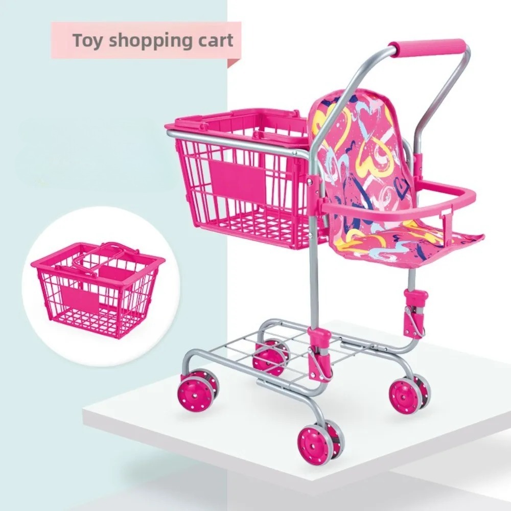 عربة تسوق دمية طفل للفتيات الص - مراجعة Kids Toys Shop وسعره