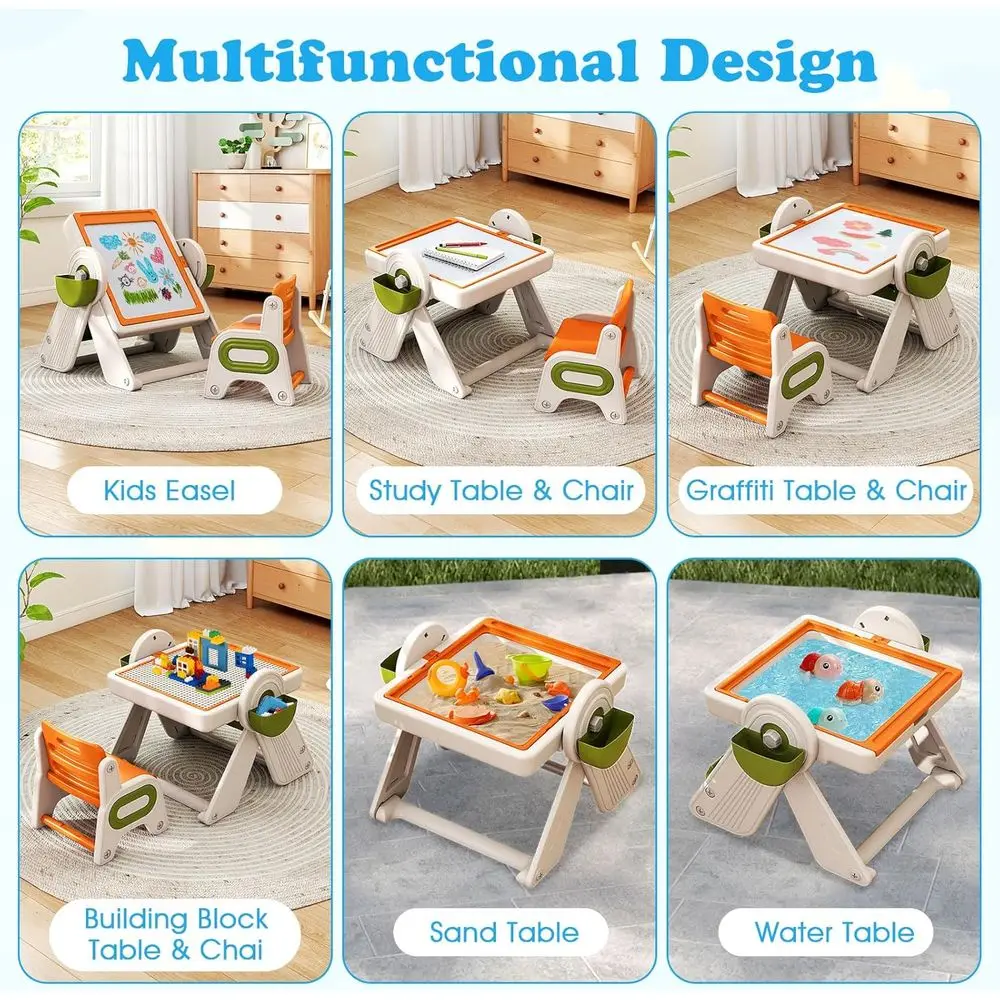 حامل رسم قابل لتعديل الارتفاع  - مراجعة Kids Art Easel وسعره