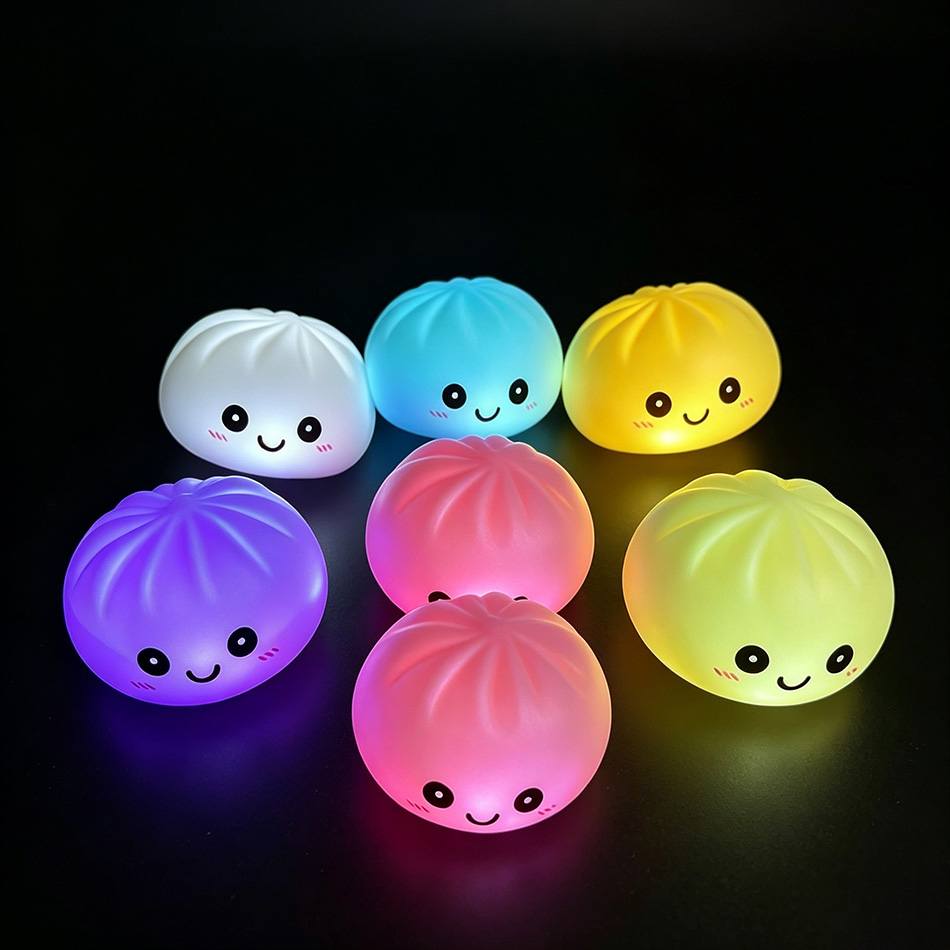 مصباح ليلي LED على شكل باوزي ل - مراجعة Kids Toys Dumplings وسعره