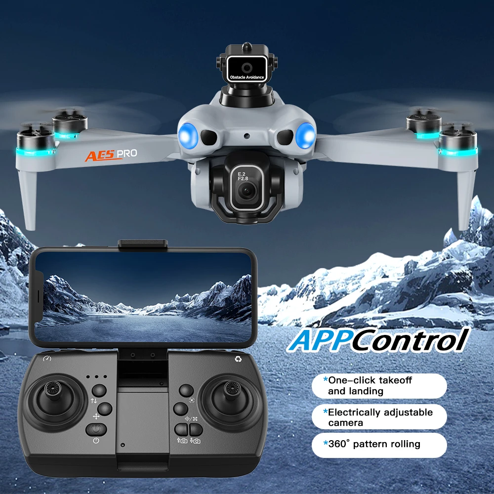 طائرة بدون طيار AE5 Pro بدقة 8 - مراجعة Toys For Kids Video وسعره
