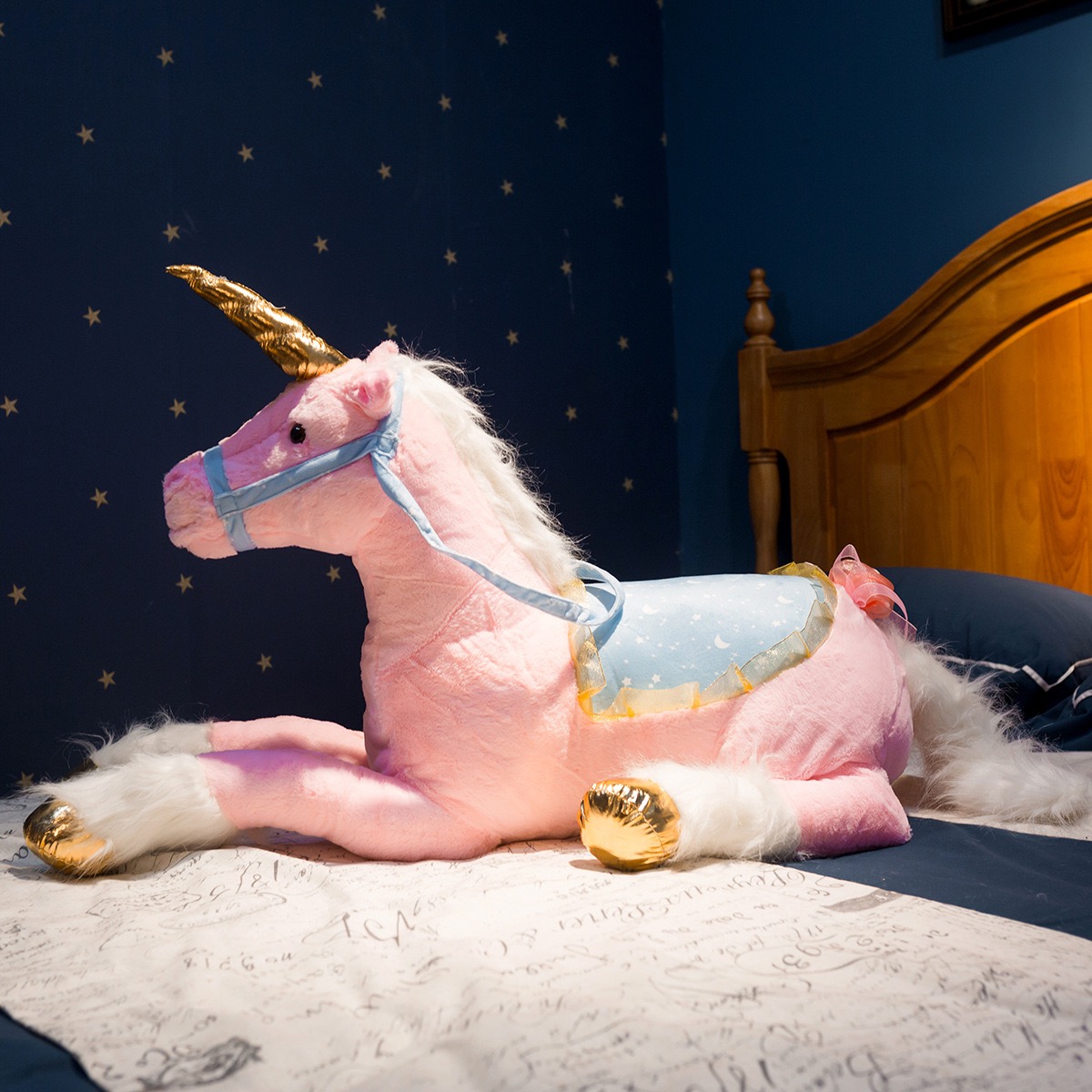 لعبة قطيفة يونيكورن جميلة ، حي - مراجعة Unicorn Stuffed Toy وسعره