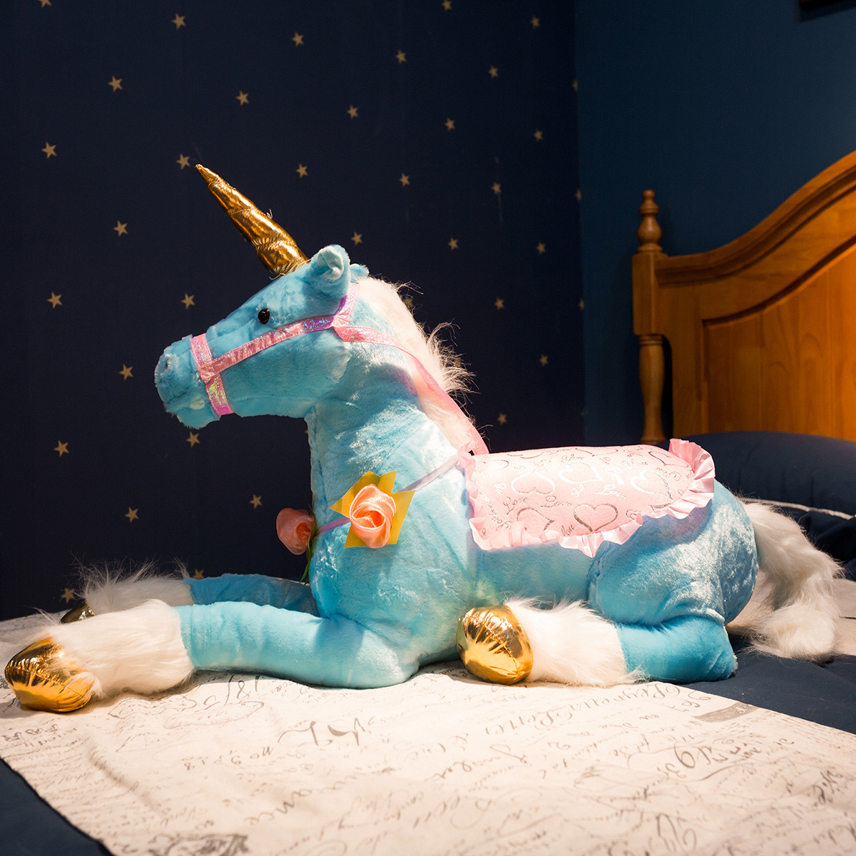 لعبة قطيفة يونيكورن جميلة ، حي - مراجعة Unicorn Stuffed Toy وسعره