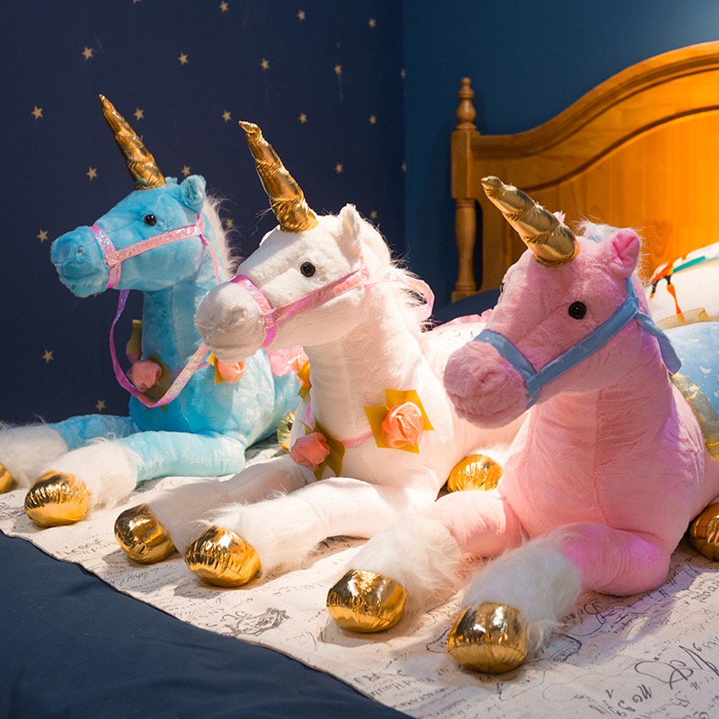 لعبة قطيفة يونيكورن جميلة ، حي - مراجعة Unicorn Stuffed Toy وسعره