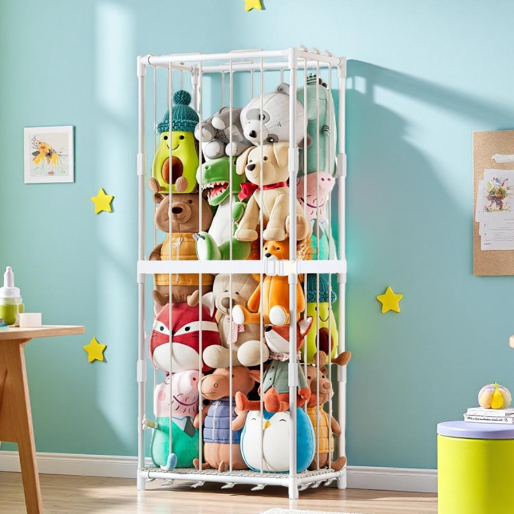 منظم تخزين عمودي للحيوانات الم - مراجعة Kids Storage Toys وسعره