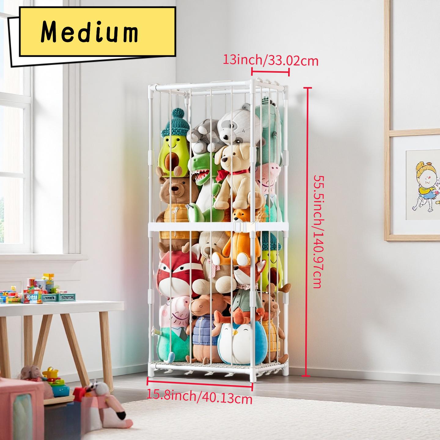 منظم تخزين عمودي للحيوانات الم - مراجعة Kids Storage Toys وسعره