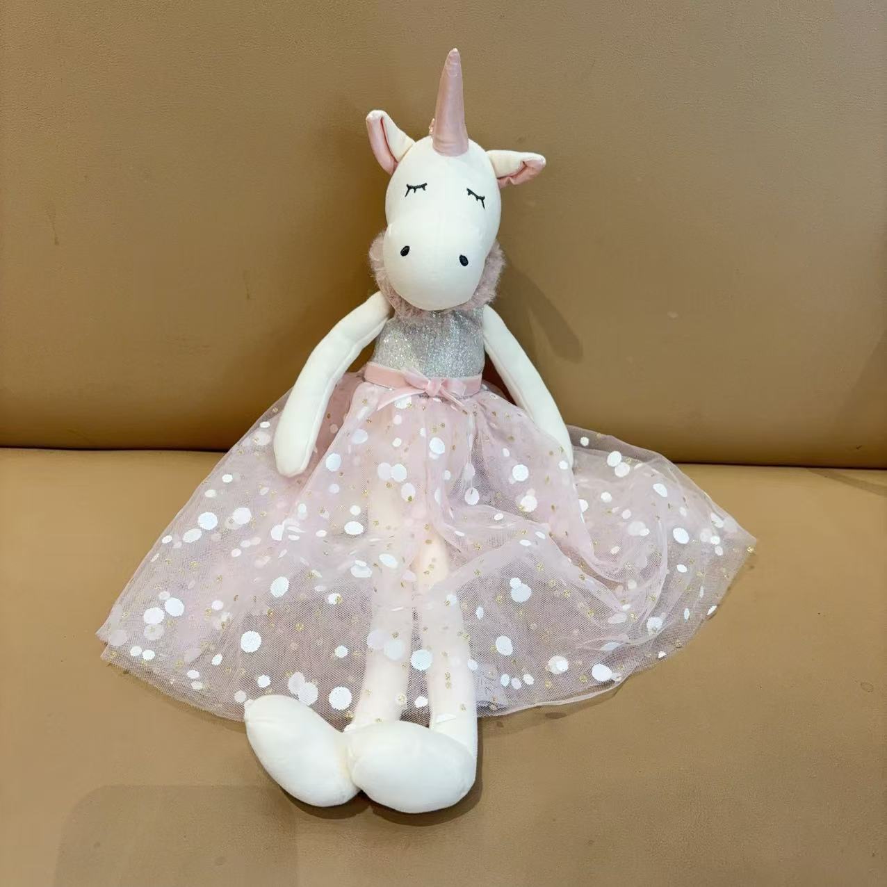 دمية وحيد القرن الوردية المحشو - مراجعة Unicorn Stuffed Toy وسعره