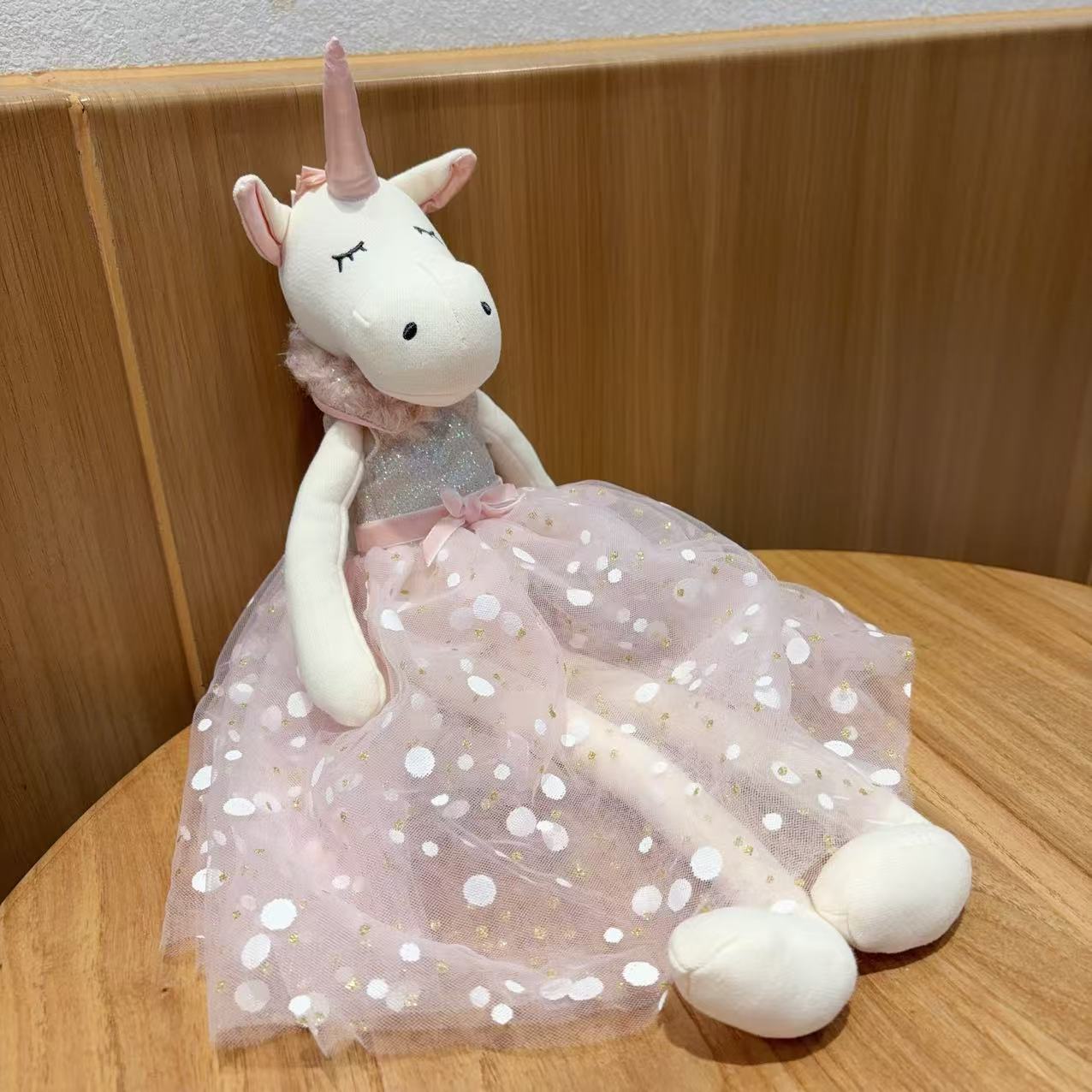 دمية وحيد القرن الوردية المحشو - مراجعة Unicorn Stuffed Toy وسعره