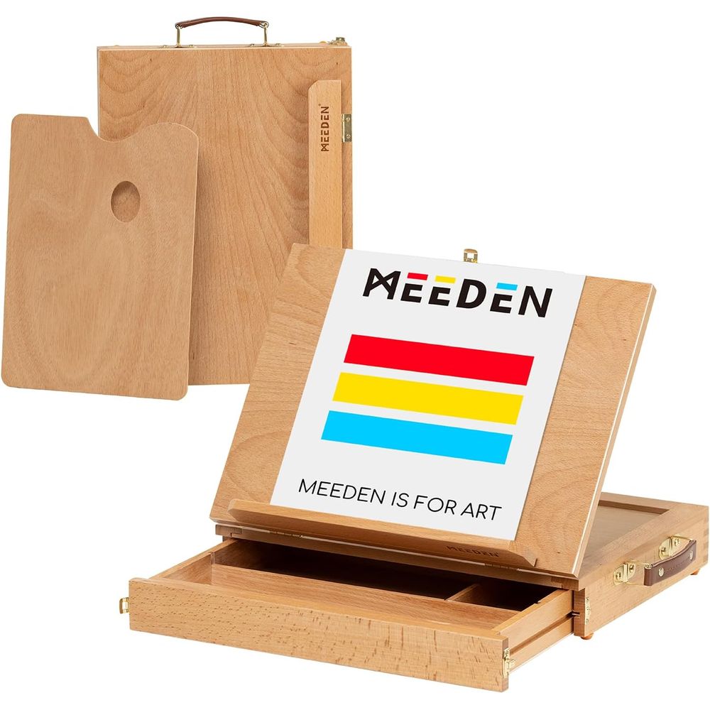 حامل رسم خشبي محمول للوحات الر - مراجعة Kids Art Easel وسعره