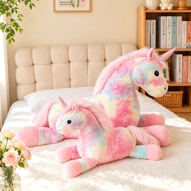 دمية يونيكورن قوس قزح جميلة ول - مراجعة Unicorn Stuffed Toy وسعره
