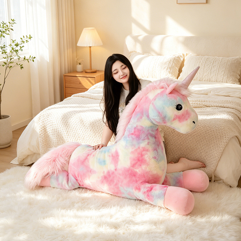 دمية يونيكورن قوس قزح جميلة ول - مراجعة Unicorn Stuffed Toy وسعره