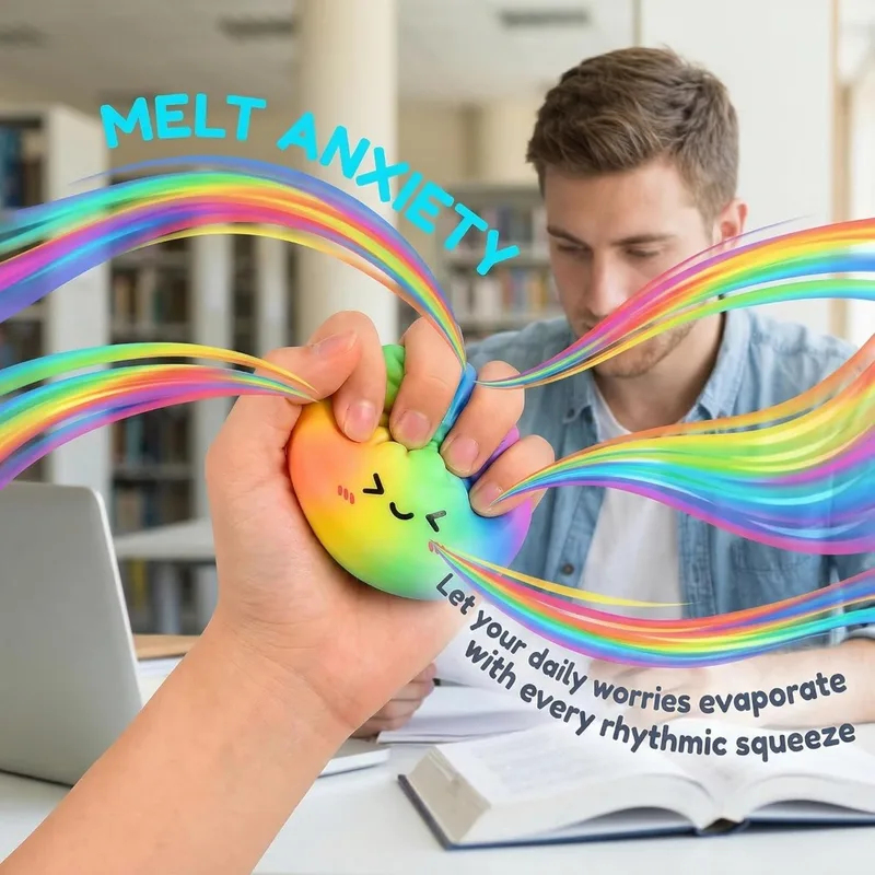 لعبة سكويشي على شكل زلابية بأل - مراجعة Kids Toys Dumplings وسعره