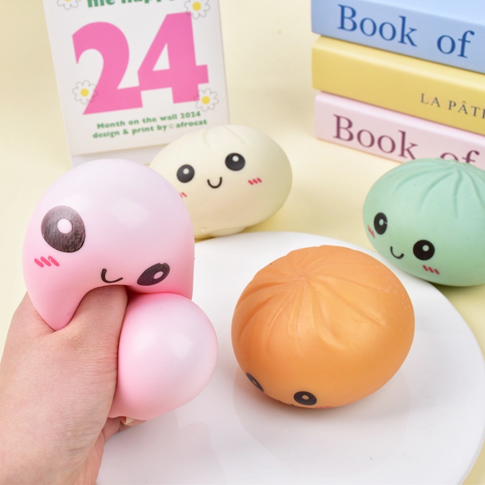 ألعاب سكويشي ملونة على شكل زلا - مراجعة Kids Toys Dumplings وسعره