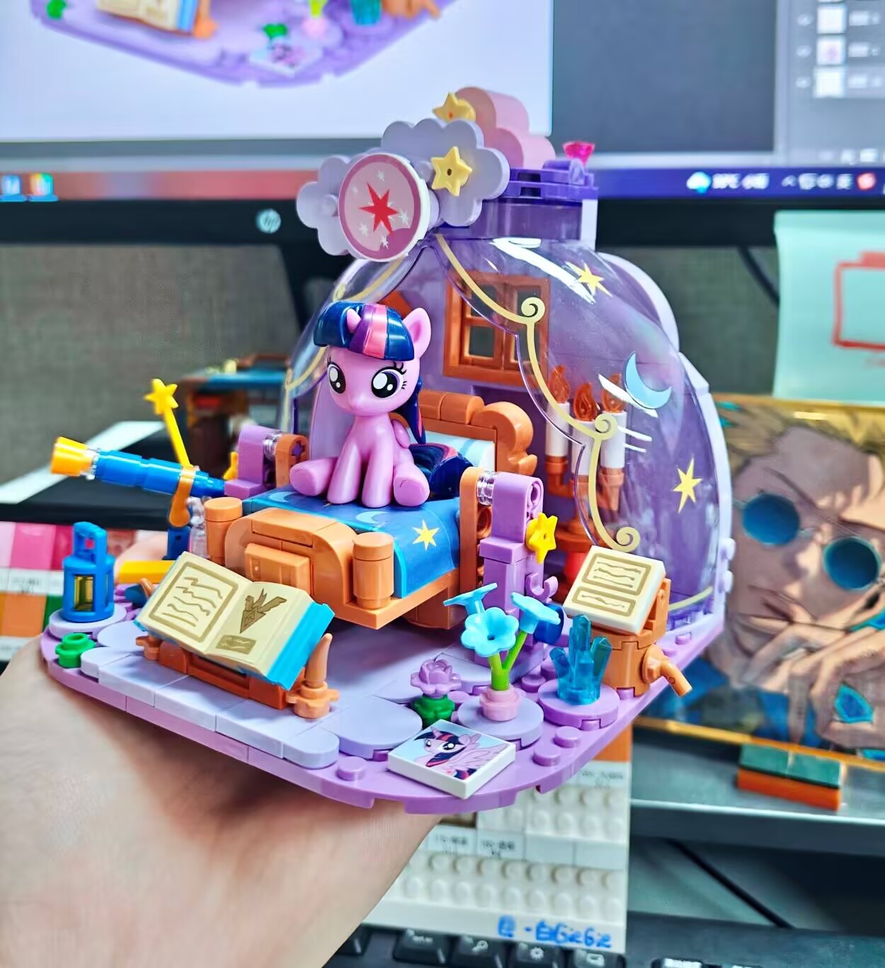 2025 حار جديد بلدي ليتل المهر  - مراجعة Kids Toys Lego وسعره